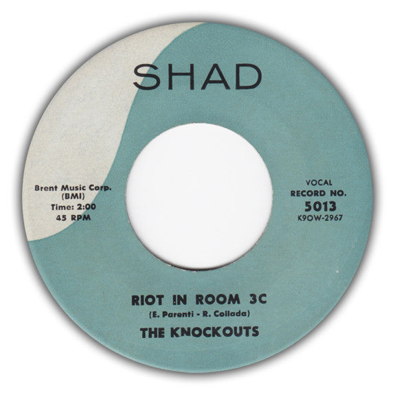 The Knockouts (2) : Riot In Room 3C / Darling Lorraine (7", Single, Roc)