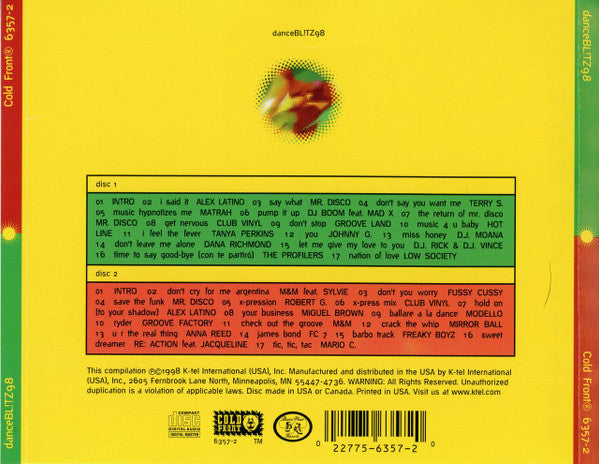 Various : DanceBL!TZ98 (2xCD, Comp)