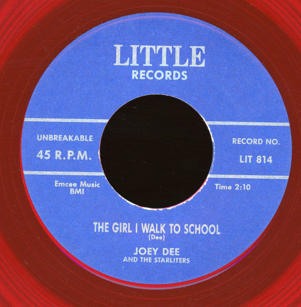 Joey Dee & The Starliters : Lorraine (7", RE, Unofficial, Red)
