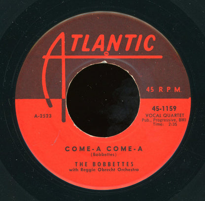 The Bobbettes With Reggie Obrecht Orchestra : Speedy / Come-A Come-A (7", Single)