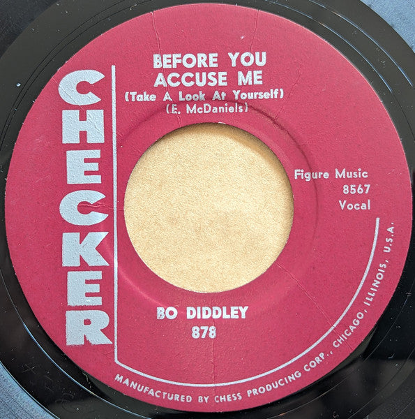 Bo Diddley : Say! (Boss Man) (7", Single, Styrene)