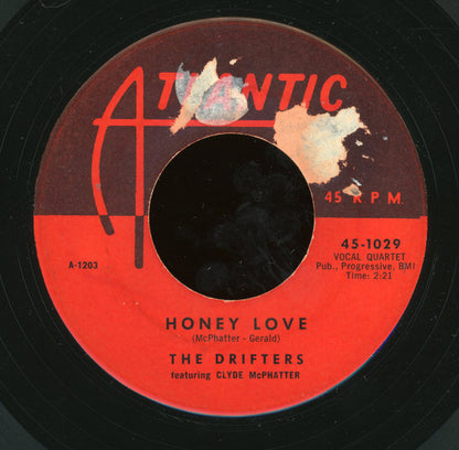 Clyde McPhatter & The Drifters : Honey Love / Warm Your Heart (7", Single)