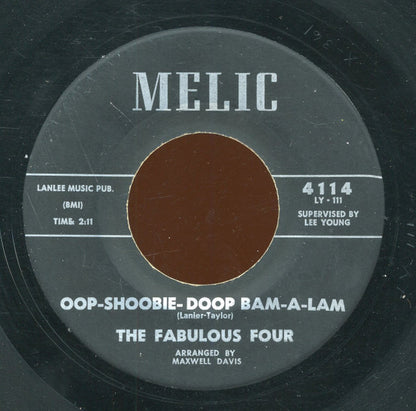 The Fabulous Four : Oop-Shoobie-Doop Bam-A-Lam / Welcome Me Home (7")