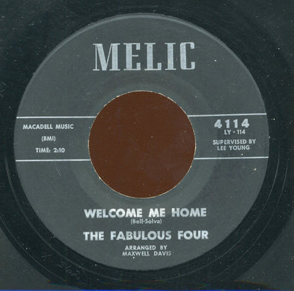 The Fabulous Four : Oop-Shoobie-Doop Bam-A-Lam / Welcome Me Home (7")