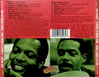 Brother Jack McDuff : A Change Is Gonna Come / Double Barrelled Soul (CD, Comp)
