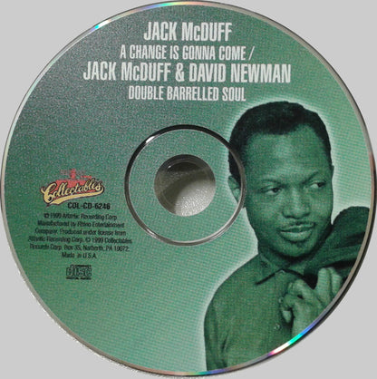 Brother Jack McDuff : A Change Is Gonna Come / Double Barrelled Soul (CD, Comp)
