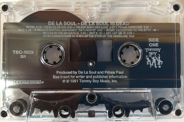 De La Soul : De La Soul Is Dead (Cass, Album, SR)