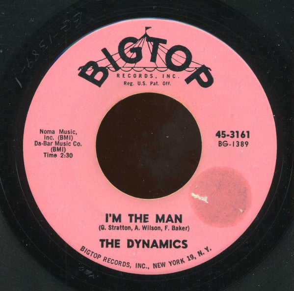 The Dynamics : Misery / I'm The Man (7", Single, MGM)