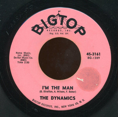 The Dynamics : Misery / I'm The Man (7", Single, MGM)