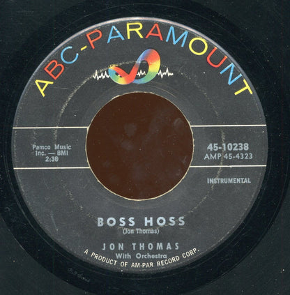 Jon Thomas (3) : Flip Flop And Fly (7")
