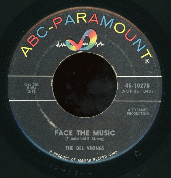 The Dell-Vikings : Kiss Me (7")