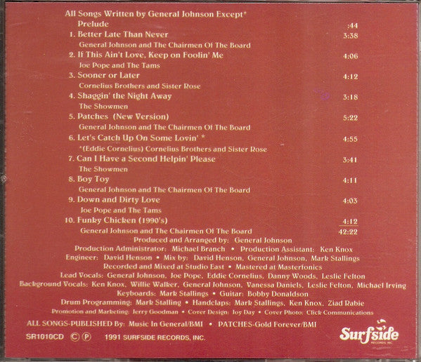 Various : Better Late Than Never... (CD, Comp)