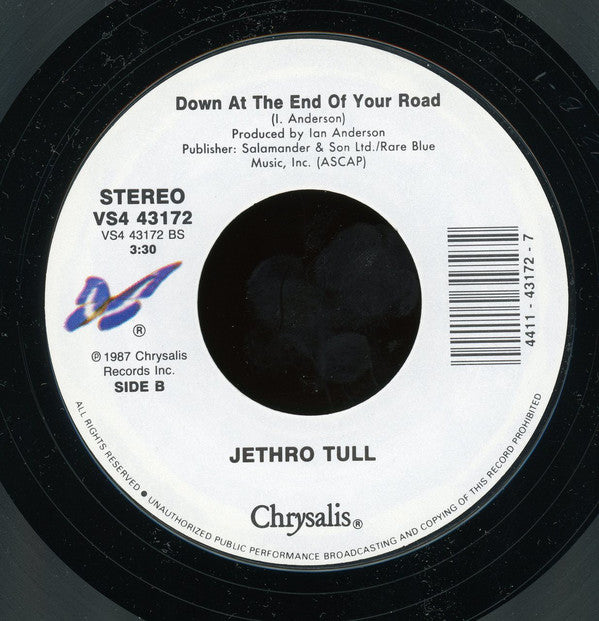 Jethro Tull : Steel Monkey (7", Single, Styrene, Car)