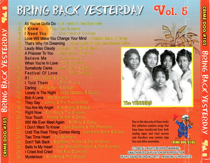 Various : Bring Back Yesterday Vol. 5 (CD, Comp)