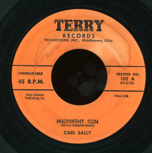 Carl Sally : Midnight Sun / Madison Shuffle (7")