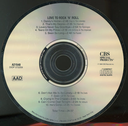 Various : Love To Rock 'N' Roll (CD, Comp)