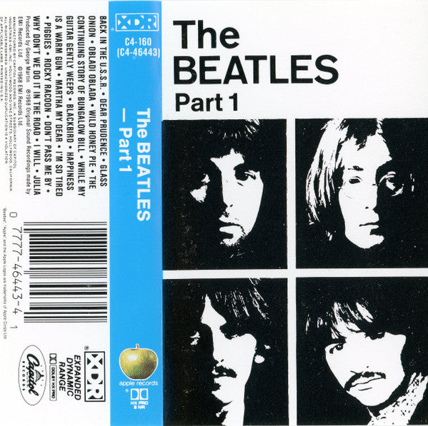 The Beatles : The Beatles (2xCass, Album, RE)