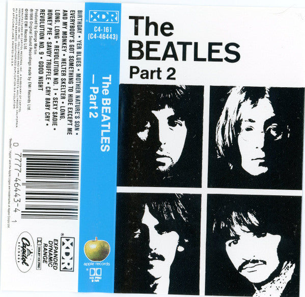 The Beatles : The Beatles (2xCass, Album, RE)