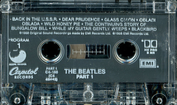 The Beatles : The Beatles (2xCass, Album, RE)