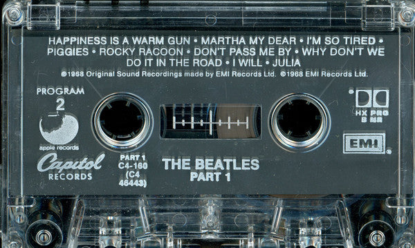 The Beatles : The Beatles (2xCass, Album, RE)