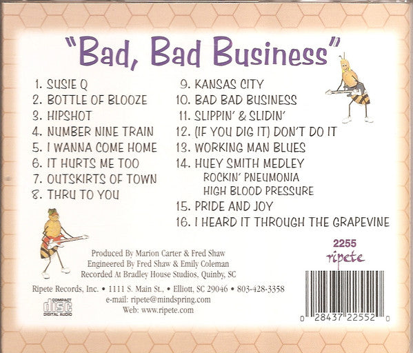The SugarBees : "Bad, Bad Business" (CD, Album)