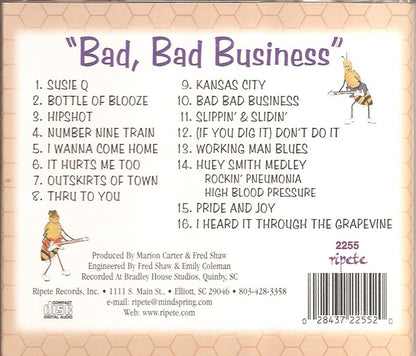The SugarBees : "Bad, Bad Business" (CD, Album)