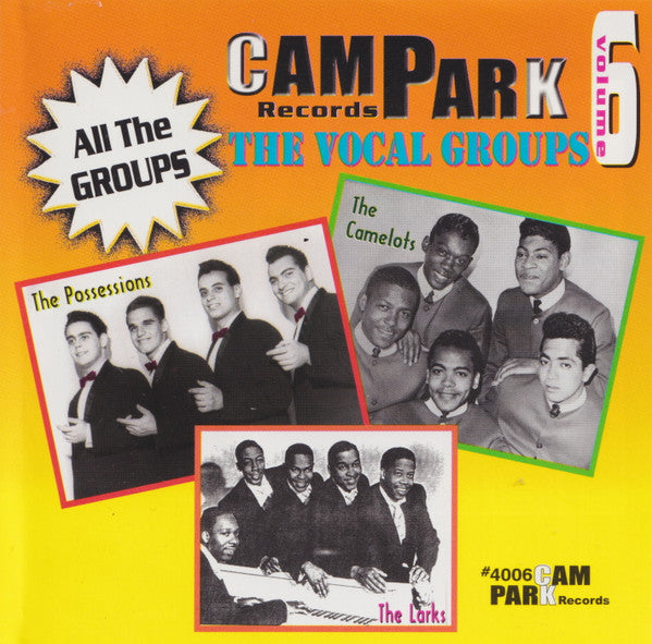 Various : CamPark Records Vol. 6 - The Vocal Groups (CD, Comp)