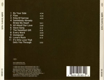 Sade : Lovers Rock (CD, Album, DAD)