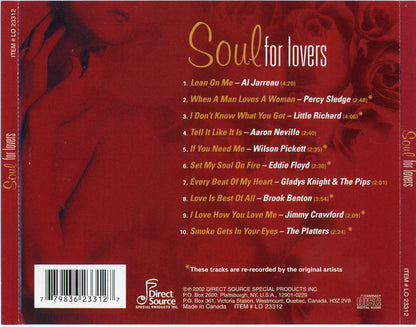 Various : Soul For Lovers (CD, Comp)