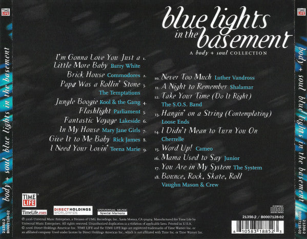 Various : Blue Lights In The Basement (CD, Comp)