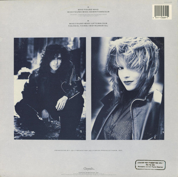 John "Jellybean" Benitez Featuring Elisa Fiorillo : Who Found Who (12", Promo)