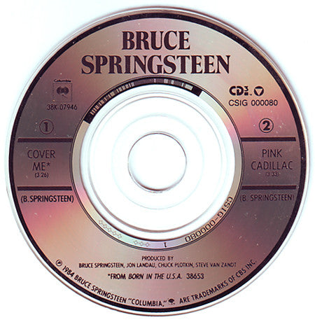 Bruce Springsteen : Cover Me (CD, Mini, Single)