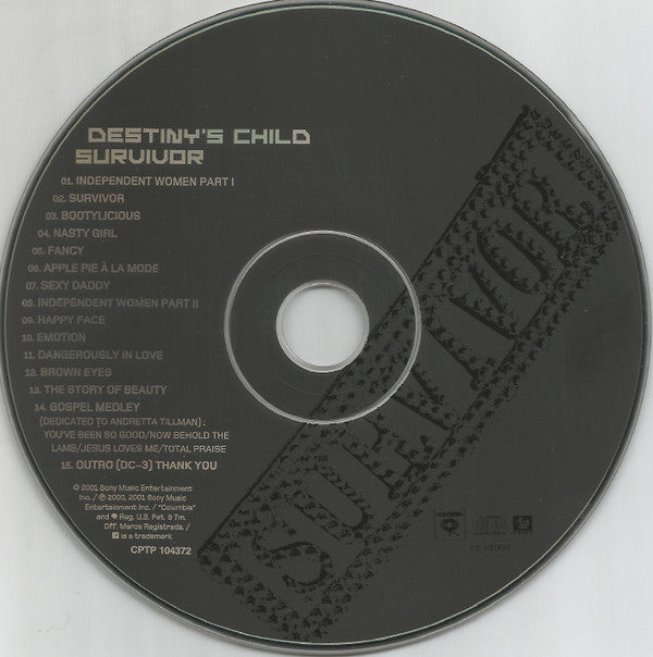 Destiny's Child : Survivor (CD, Album, Enh)