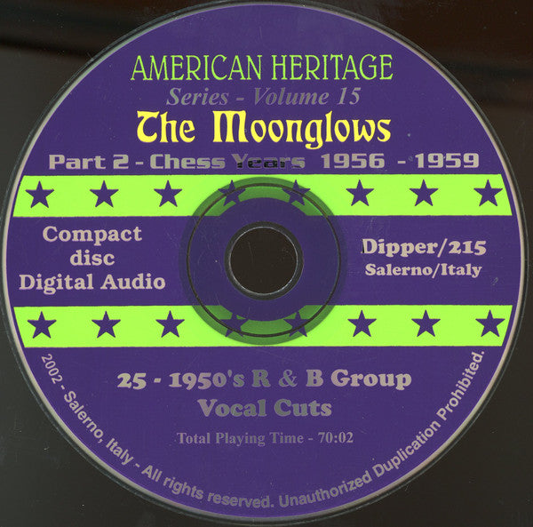 The Moonglows : The Chess Years Part 2 (CD, Album, Comp)