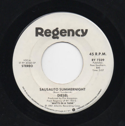 Diesel (5) : Sausalito Summernight / Bite Back (7", Single, Spe)