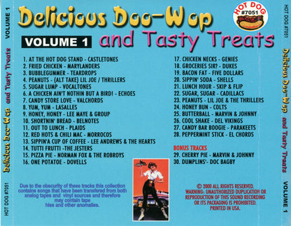 Various : Delicious Doo-Wop and Tasty Treats Volume 1 (CD, Comp)