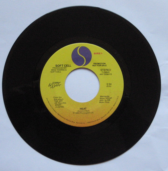 Soft Cell : Heat (7", Single, Promo)