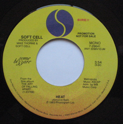 Soft Cell : Heat (7", Single, Promo)