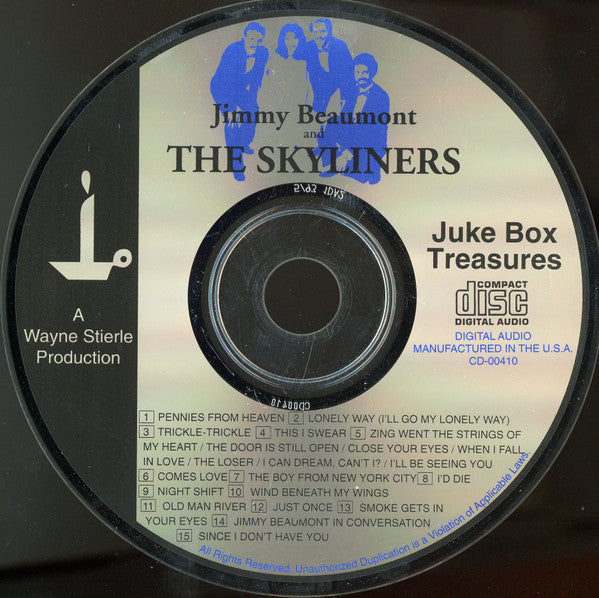 Jimmy Beaumont And The Skyliners : Encore Of Golden Hits (CD)