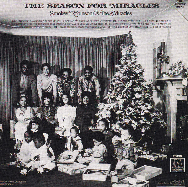 Smokey Robinson & The Miracles* : The Season For Miracles (CD, Album, RE)