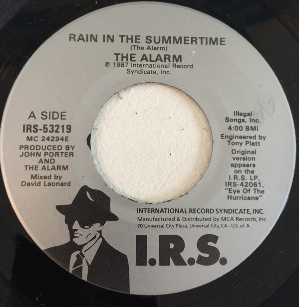 The Alarm : Rain In The Summertime (7", Single, Glo)