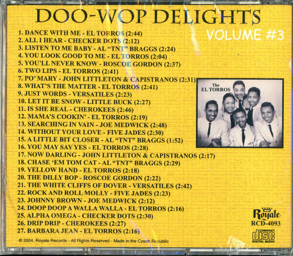 Various : Doo-Wop Delights Volume #3 (CDr, Comp)