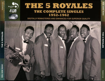 The 5 Royales : The Complete Singles 1952-1962 (4xCD, Comp, RM)