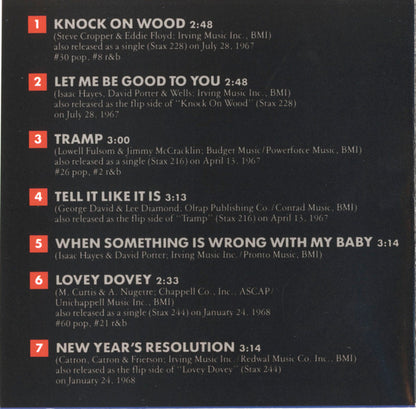 Otis Redding & Carla Thomas : King & Queen (CD, Album, RE, RM, RP, Cin)