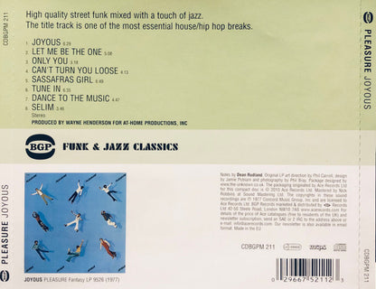 Pleasure (4) : Joyous (CD, Album, RE, RM)