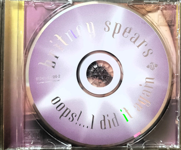 Britney Spears : Oops!...I Did It Again (CD, Album, RP)