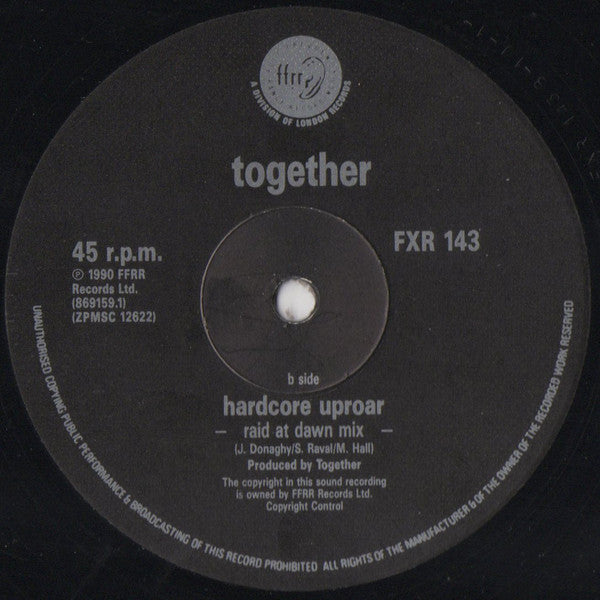 Together : Hardcore Uproar (Remix) (12", Single)