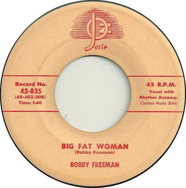 Bobby Freeman : Do You Want To Dance (7", Single)