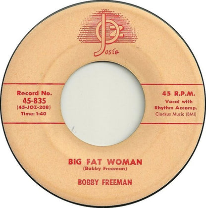 Bobby Freeman : Do You Want To Dance (7", Single)