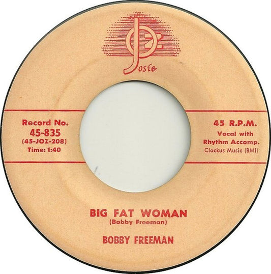 Bobby Freeman : Do You Want To Dance (7", Single)